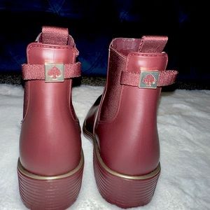 Kate Spade rain boots.